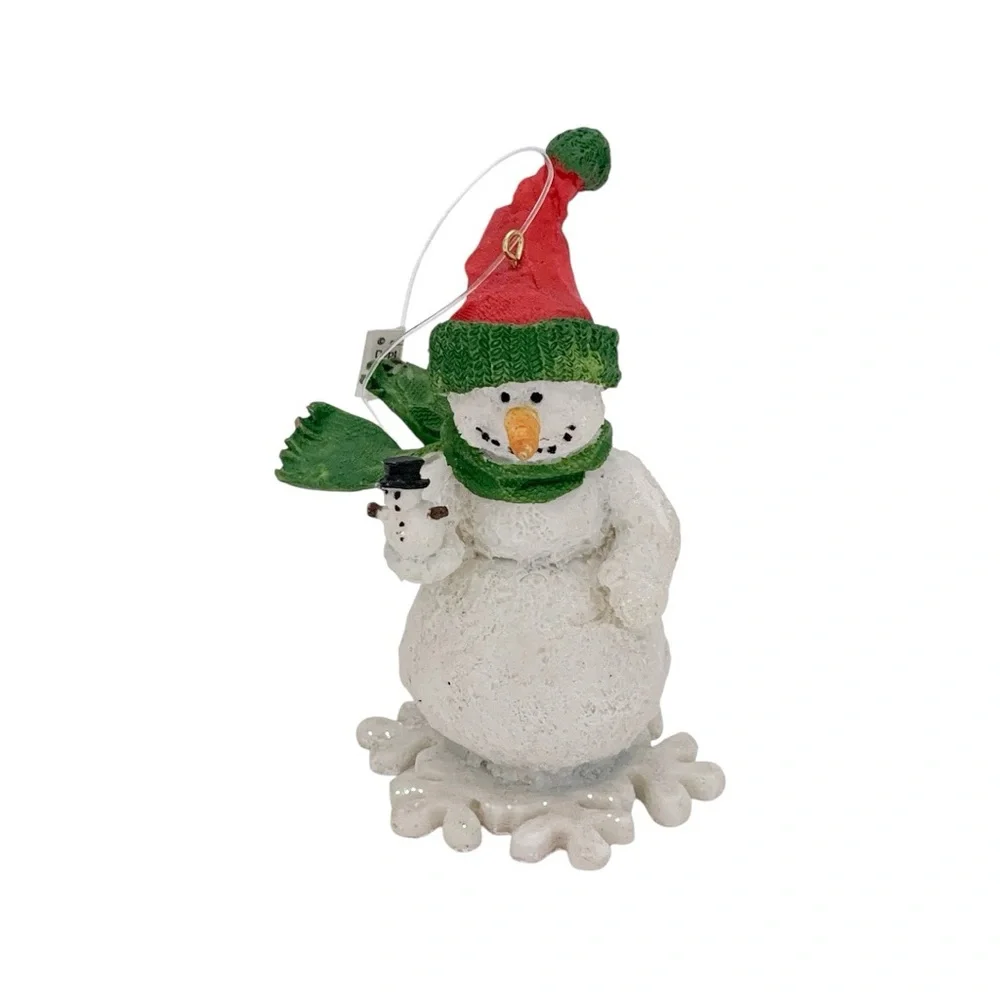 NWT Department 56 Snowman Ornament Mini Snowman Vintage Holiday Collectible Gift